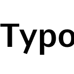 TypoPRO Comme