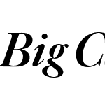 Big Caslon FB