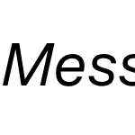 Messina Sans