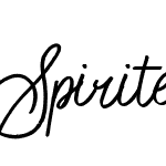 Spirited Script Bold