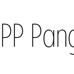 PP Pangram Sans Rounded