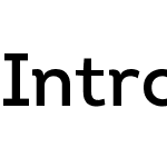 Intro Regular