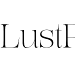 Lust Pro Slim No 1