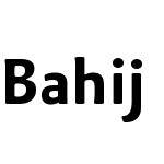 Bahij Palatino Sans Arabic