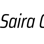 Saira Condensed