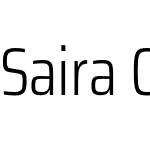 Saira Condensed