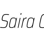 Saira Condensed