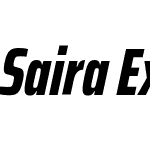 Saira ExtraCondensed