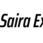 Saira ExtraCondensed