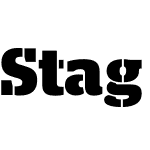 Stag Stencil Bold