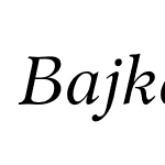 Bajka-Italic