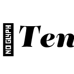 Tenez-BlackItalic