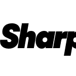 Sharp Sans No2 Black