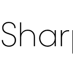 Sharp Sans No2 Light