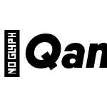 Qanelas-BlackItalic