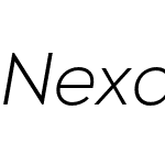 Nexa Light Italic