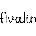 Avaline Script Light