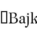 Bajka-Regular