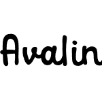 Avaline Script Bold