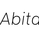 Abitare Sans