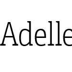 AdelleCondensedW01-Thin