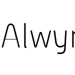 AlwynNewRoundedW00-Thin