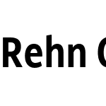 RehnCondensedW01-Medium