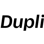 Duplicate Sans Medium