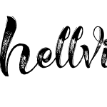 Hellvina Hand Script