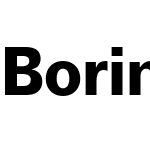 Boring Sans A Trial