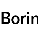 Boring Sans A Trial