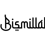 Bismillah Script