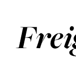 FreightBigProBold-Italic