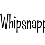 Whipsnapper  Condensed Light