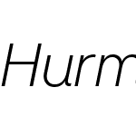 HurmeGeometricSans4W00-LtObl