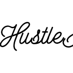 Hustle Script Bold