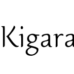 KigaraW03-Regular