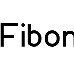 Fibon Sans Bold