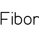 Fibon Sans Regular