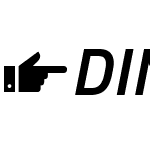 DIN2014-DemiItalic