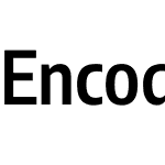 Encod3 Sans CondensedSemiBold