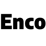 Encod3 Sans SemiCondensedBlack