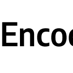 Encod3 Sans SemiCondensedSemiBold