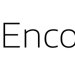 Encode Sans