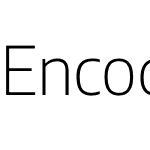 Encode Sans