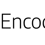 Encode Sans