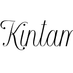 Kintamani Script Free
