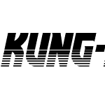 Kung-Fu Master Twotone Italic