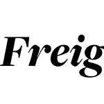 FreightDispProBlack-Italic