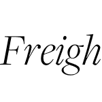 FreightDispProLight-Italic